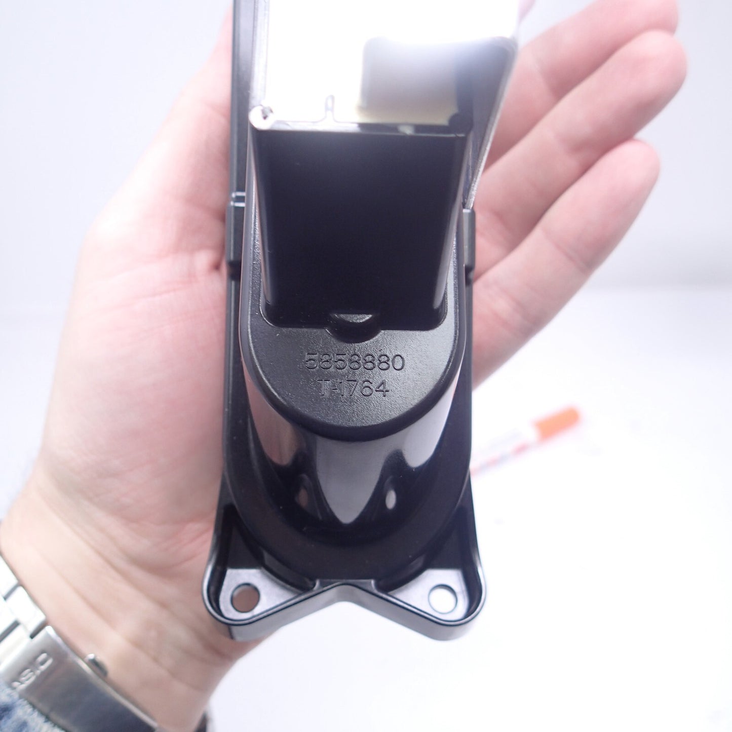 Harley Rear LH Fender Panel Light - Red Light - Smoked Lens - 69383-09A