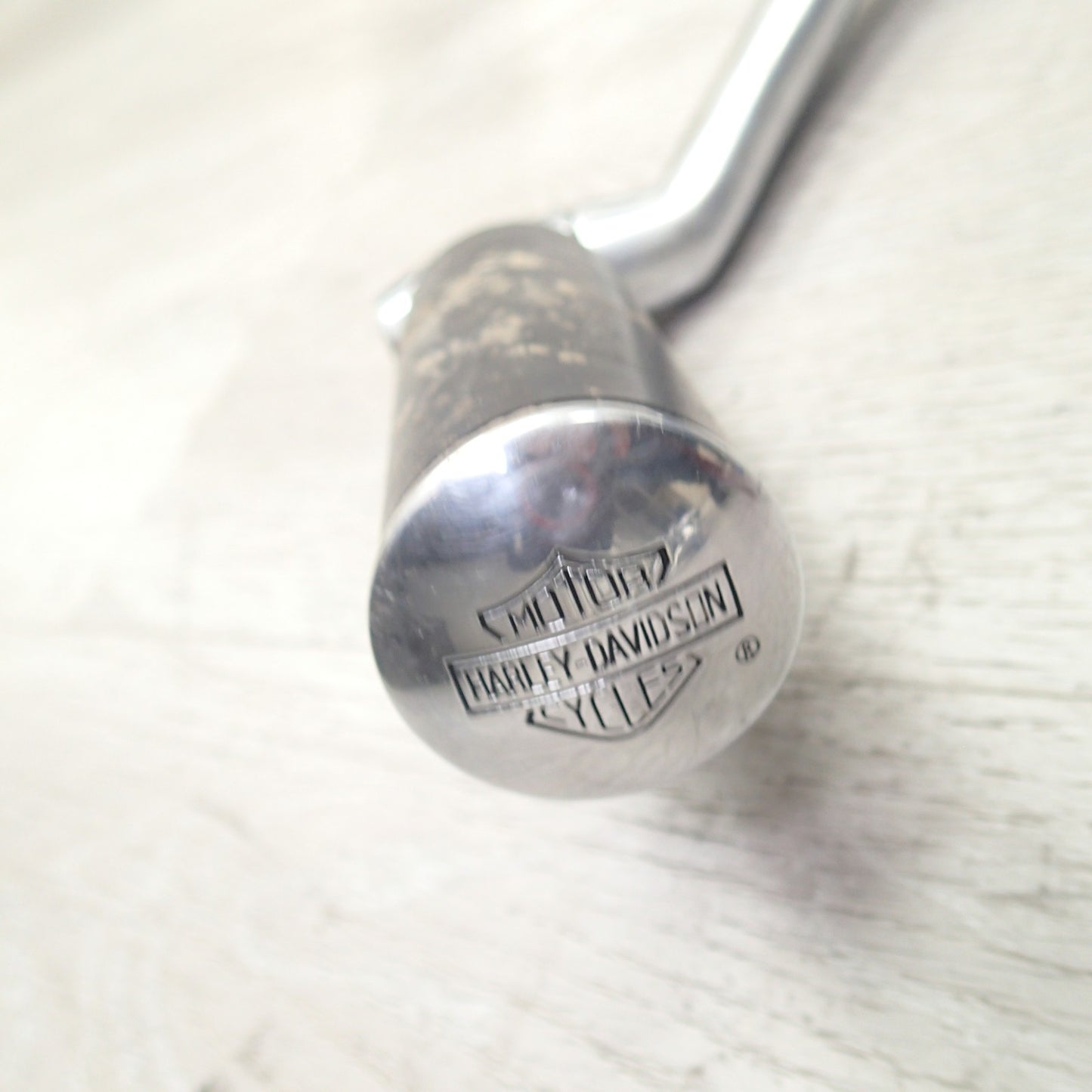 USED Harley Davidson Softail Fat Boy CUSTOME? Passenger Foot Pegs Peg ?