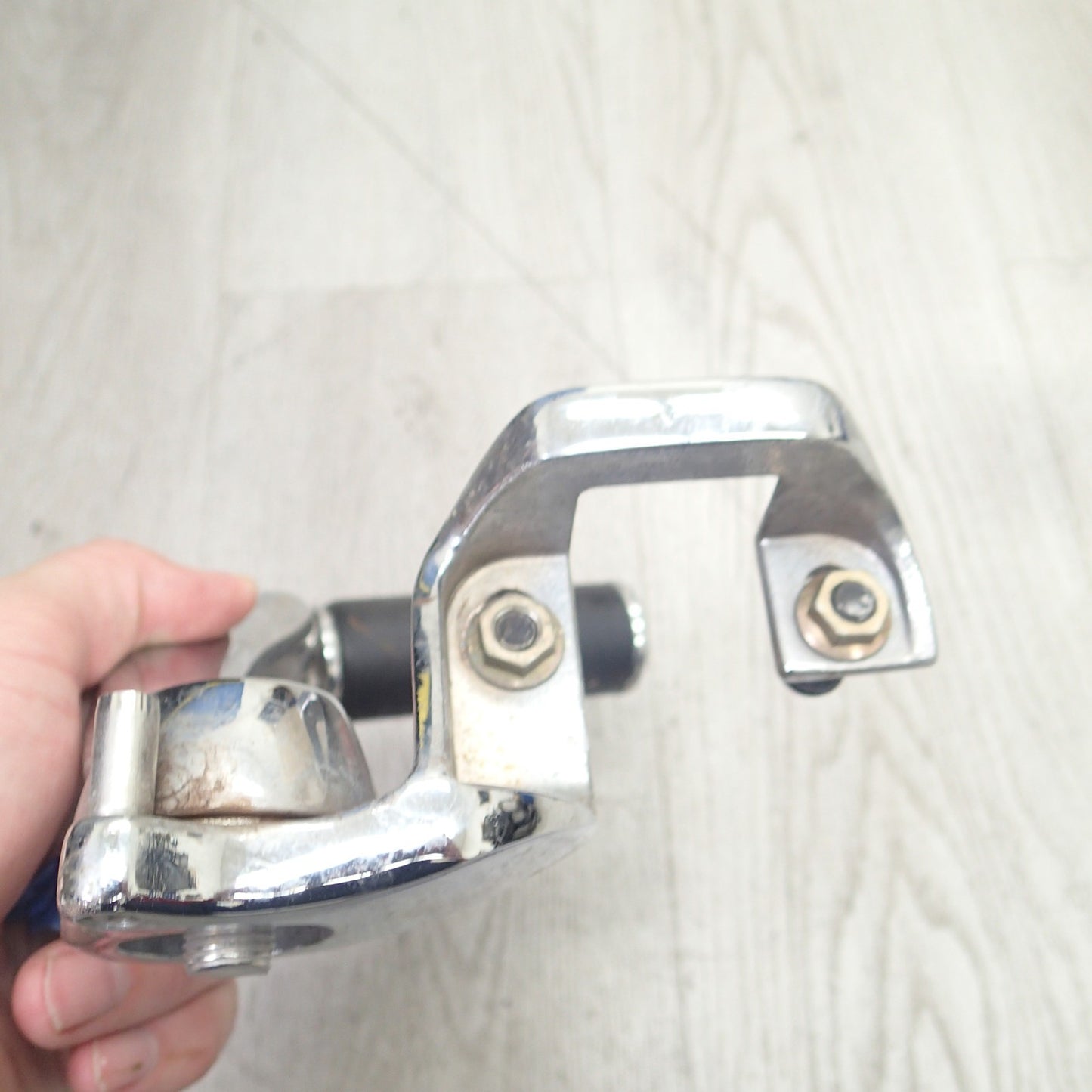 USED Harley Davidson Softail Fat Boy CUSTOME? Passenger Foot Pegs Peg ?