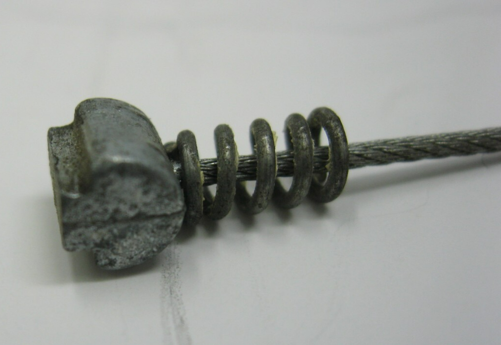 Appx. 39" TOTAL Length Idle Cable for Harley- 33" Casing up to 45 Degree Bend