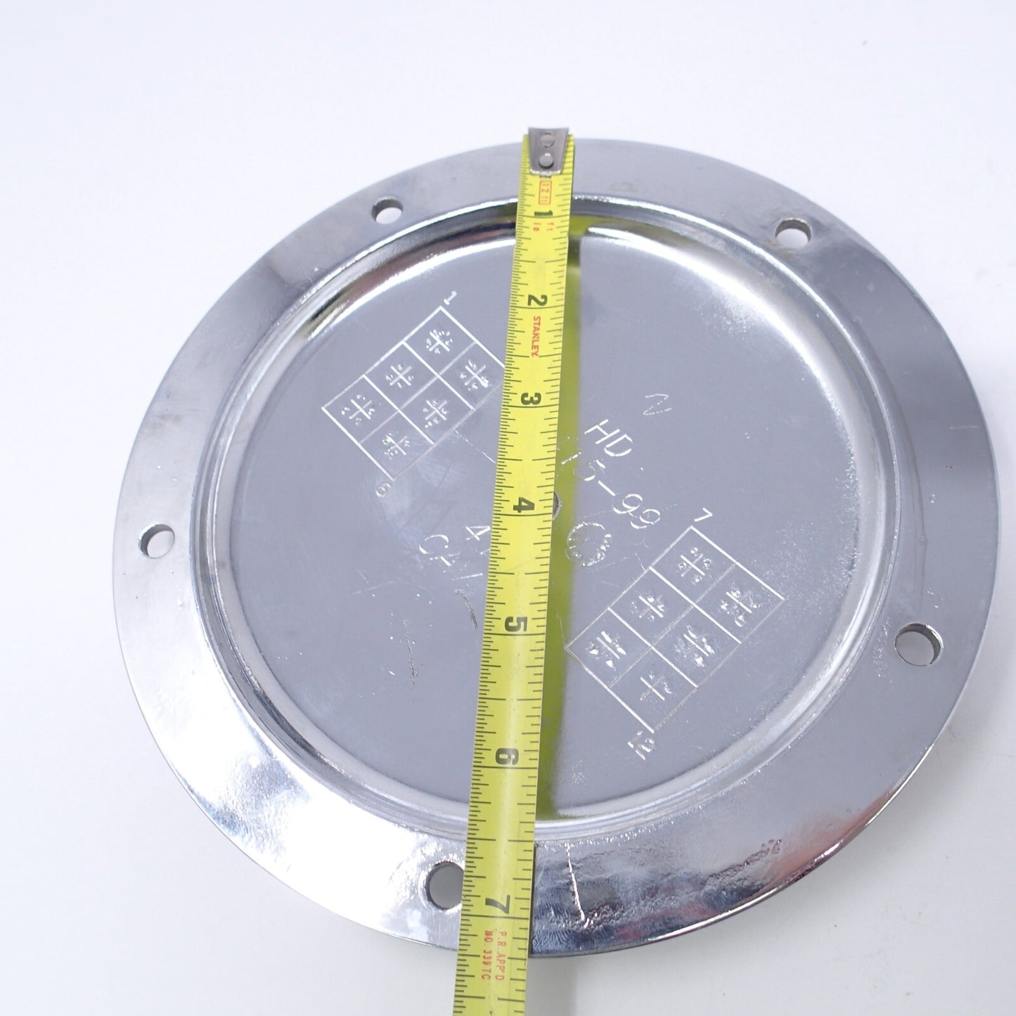 USED HD Harley-Davidson Street Glide 5 Bolt Derby Cover Chrome 25415-99