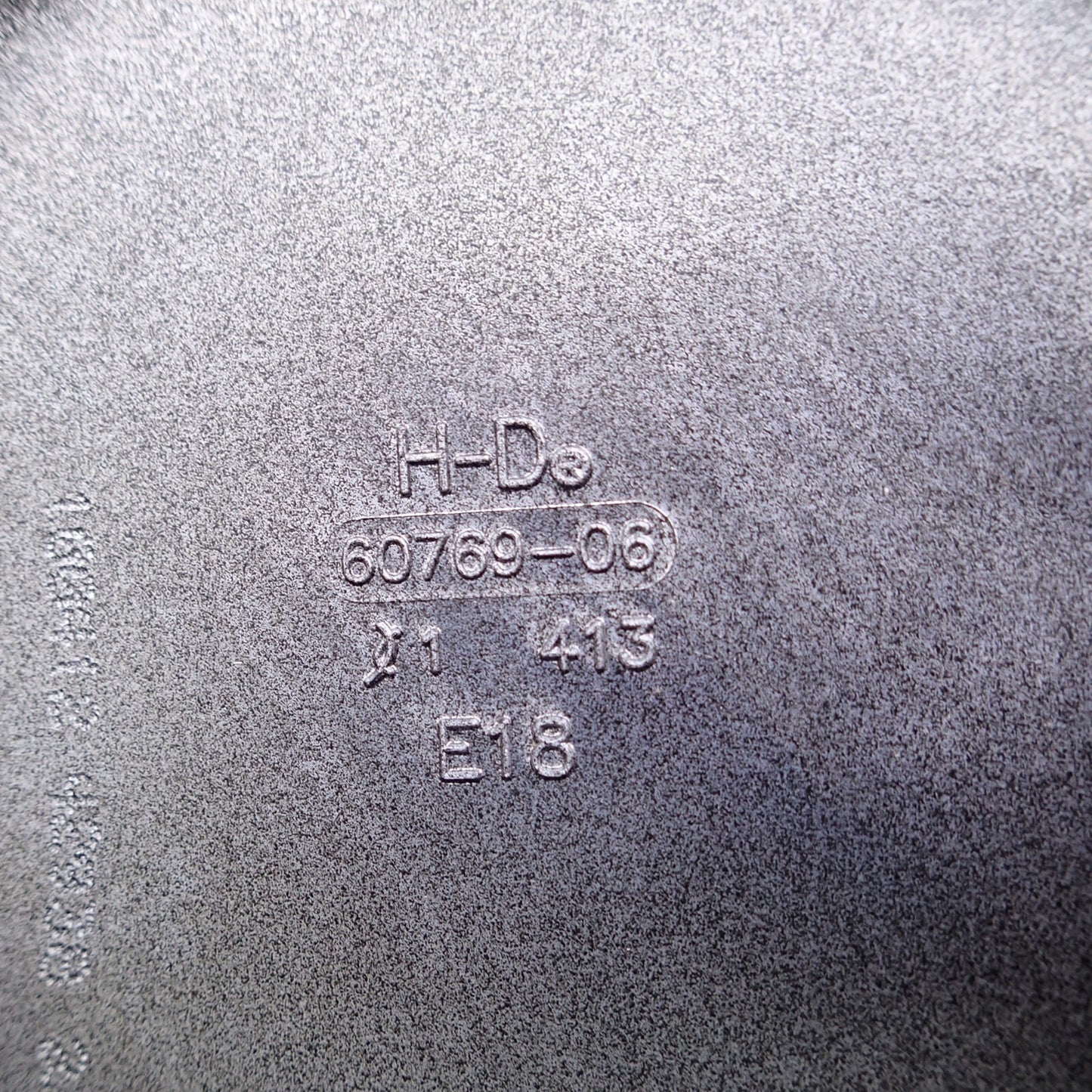 Harley Davidson Touring Dyna Softail 103 Derby Cover Black 60769-06