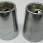 Chrome Shock Bolt Covers - PAIR - Unknown Fitment - See Measurement Photos