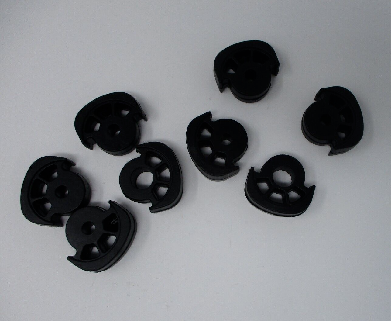 Kuryakyn 8010 ISO Peg Replacement Rubber Pads Set of 8