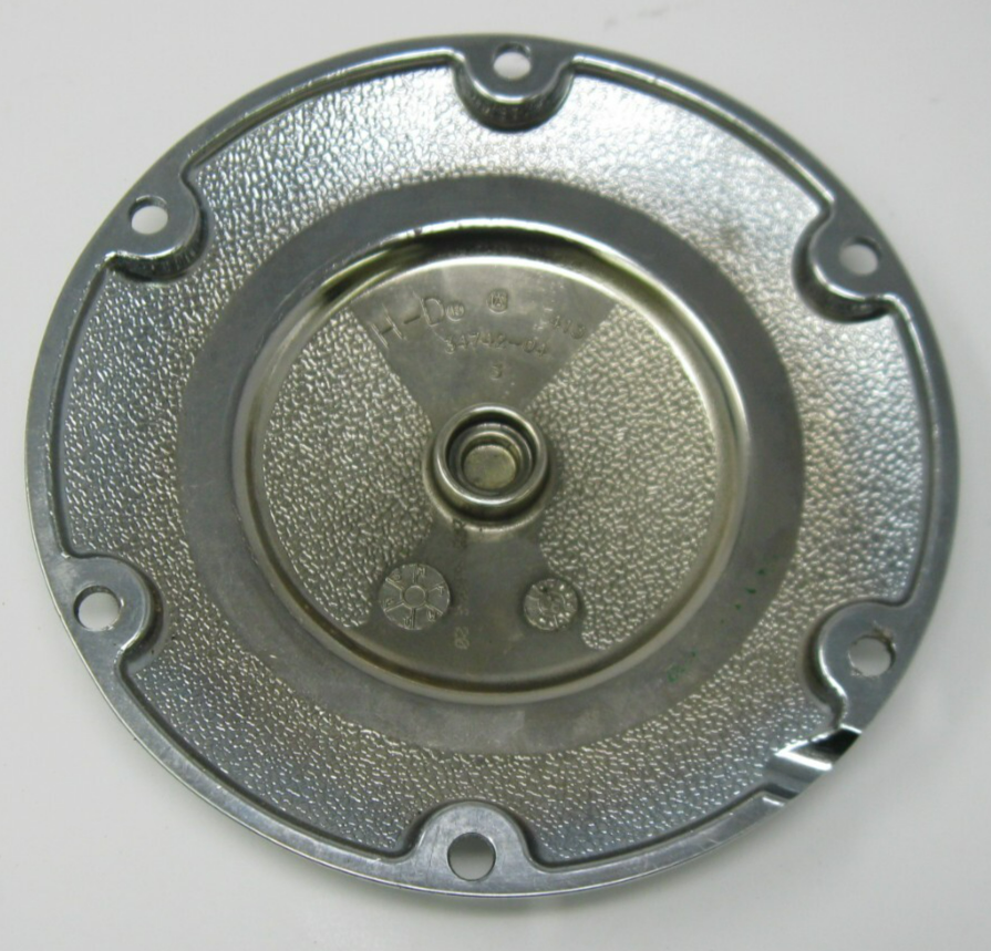 Harley Davidson OEM 04 & later Sportster Chrome Derby Cover - Casting # 34742-04