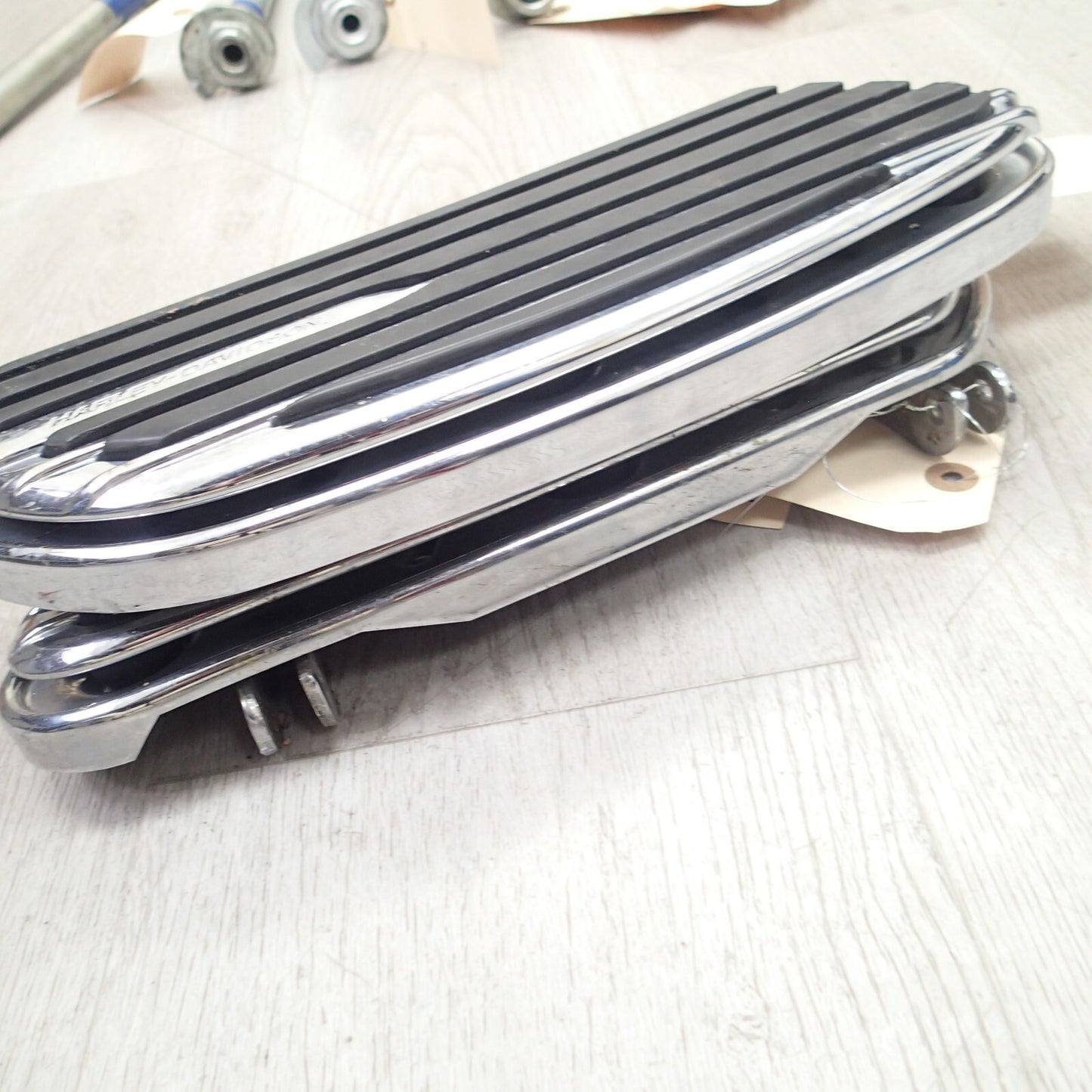 Harley-Davidson 2012 Electra Glide CVO Front Driver Footboards Rumble 51498-09A