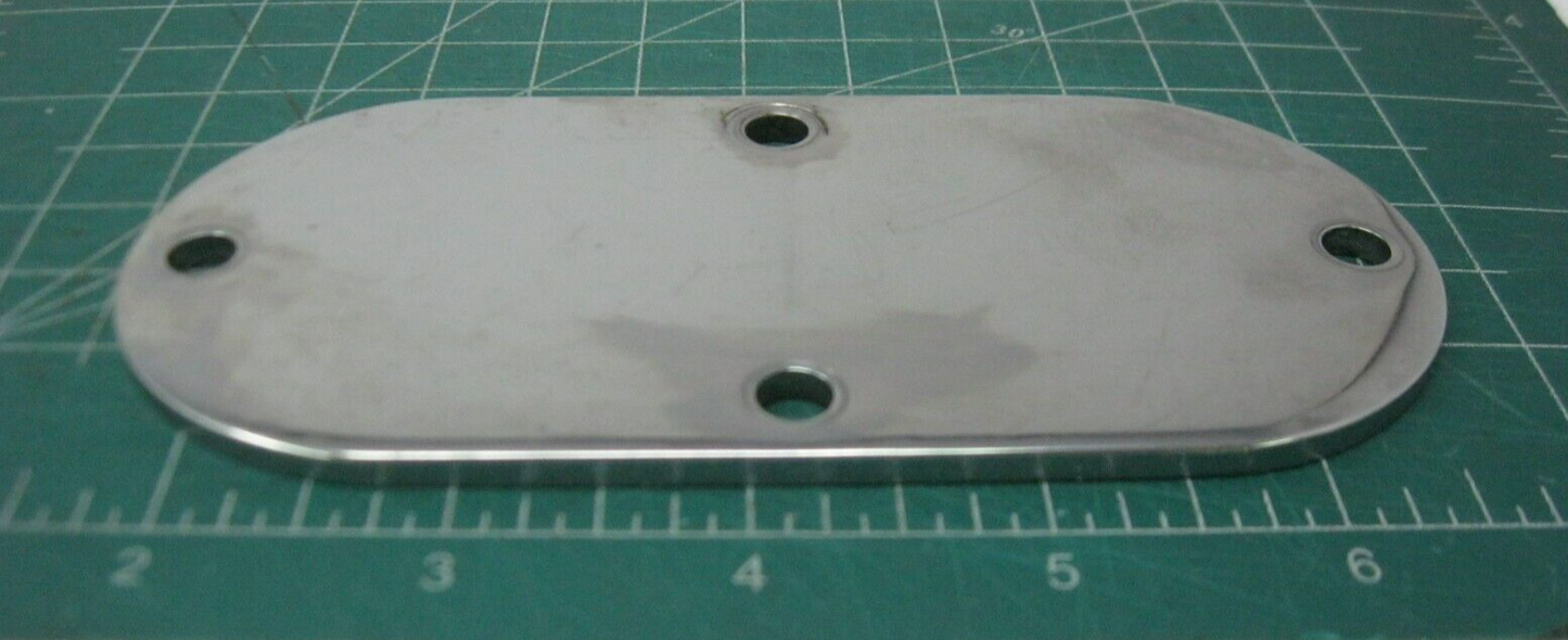 Harley-Davidson OEM 92-99 Dyna Chrome Primary Cover Inspection Plate 60529-90