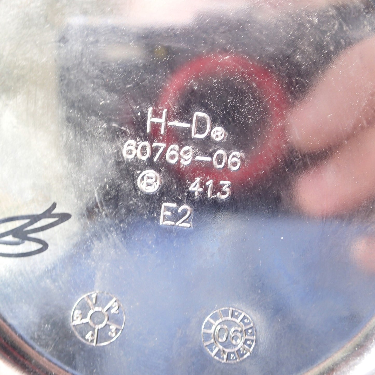 Genuine Harley OEM 06-16 Touring Chrome Engine Derby Cover 60769-06