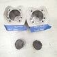 USED GENUINE HARLEY DAVIDSON PAIR OF CYLINDERS 16593-99 + pistons