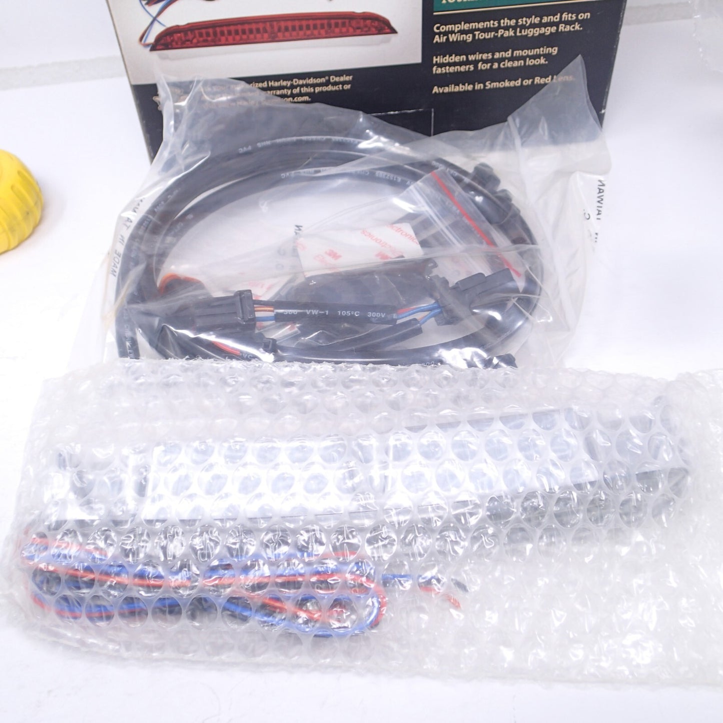 HARLEY DAVIDSON AIR WING RACK LIGHT - SMOKED LENS - NEW - 68271-08A