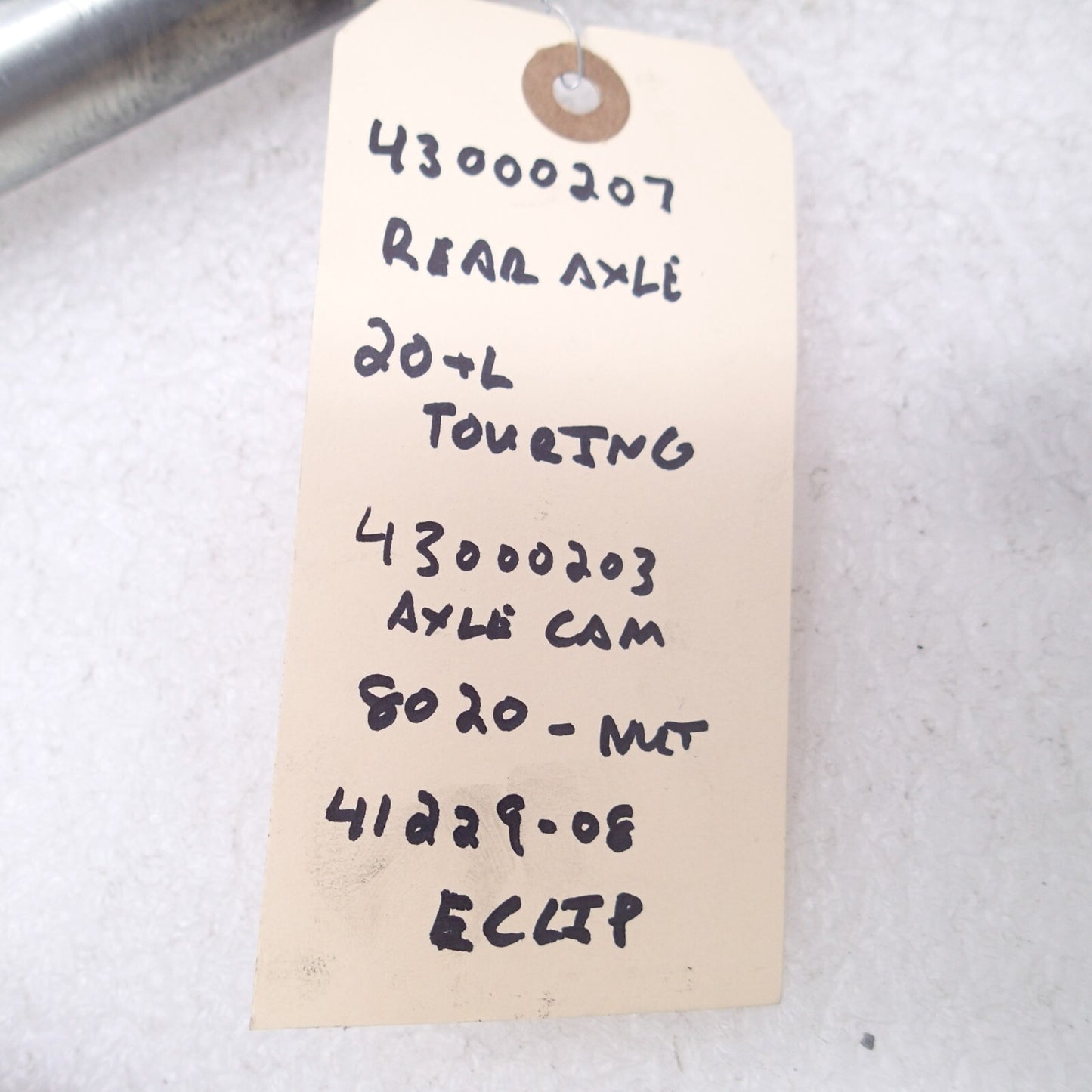 2024 Harley-Davidson FLHX STREET GLIDE REAR AXLE 43000207