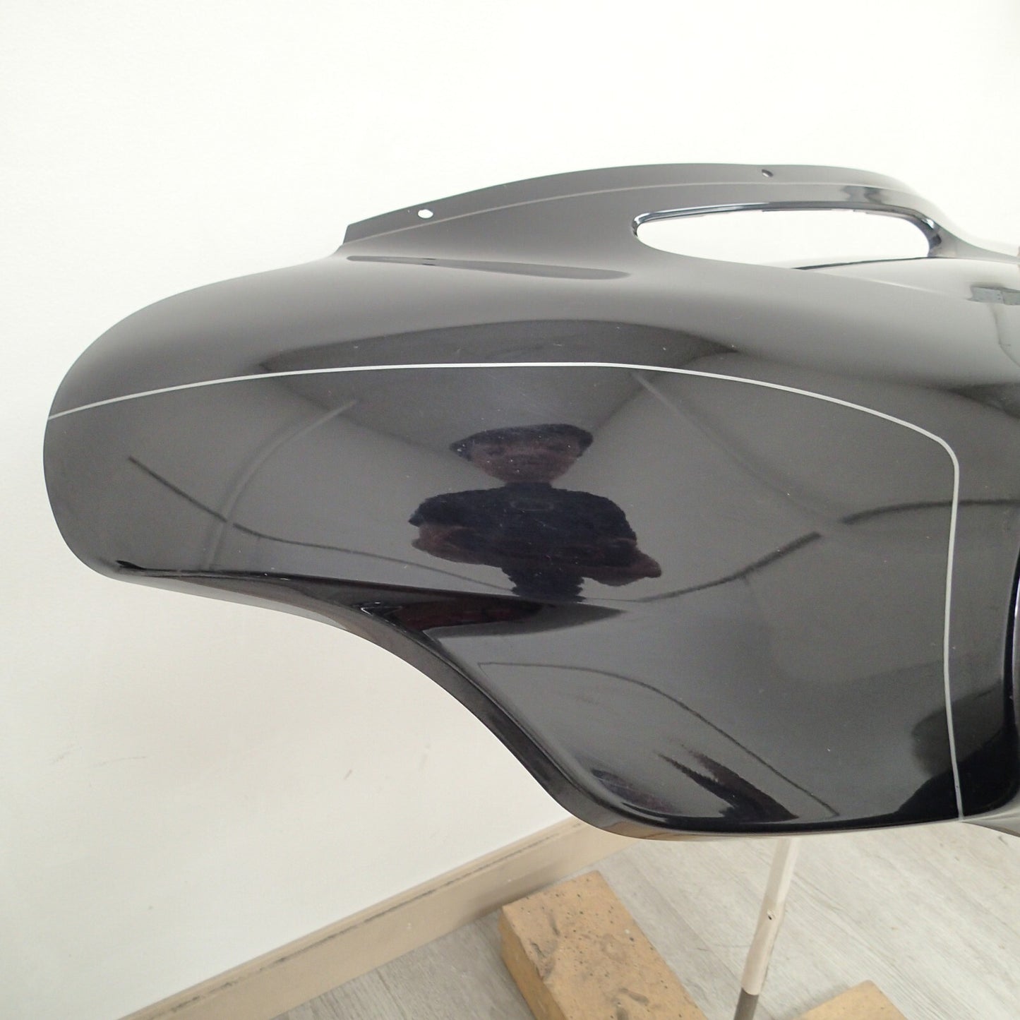 HARLEY FAIRING OUTER (VIVID BLACK) 57000381DBX 2014 + Touring models FLHXS