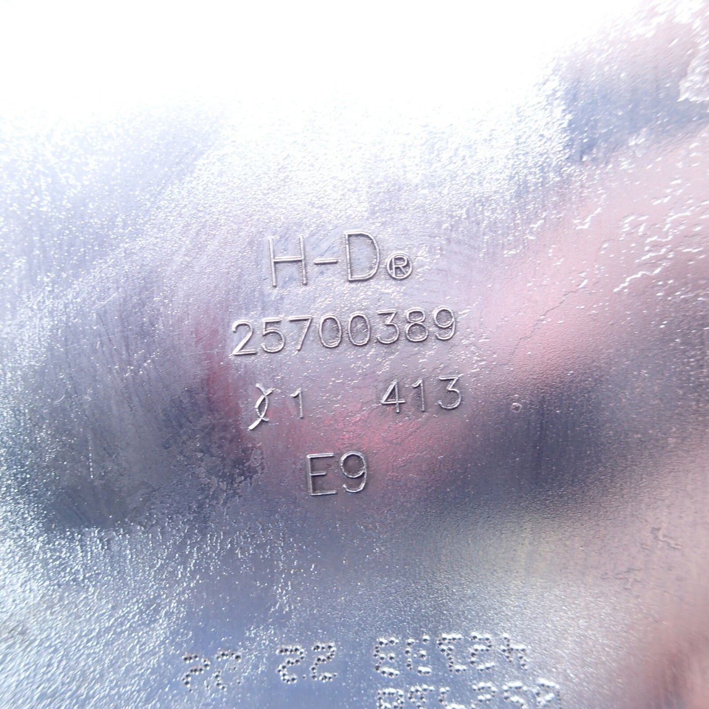 Harley Davidson OEM Touring M8 Milwaukee 2017-21 Chrome Derby Cover 25700389