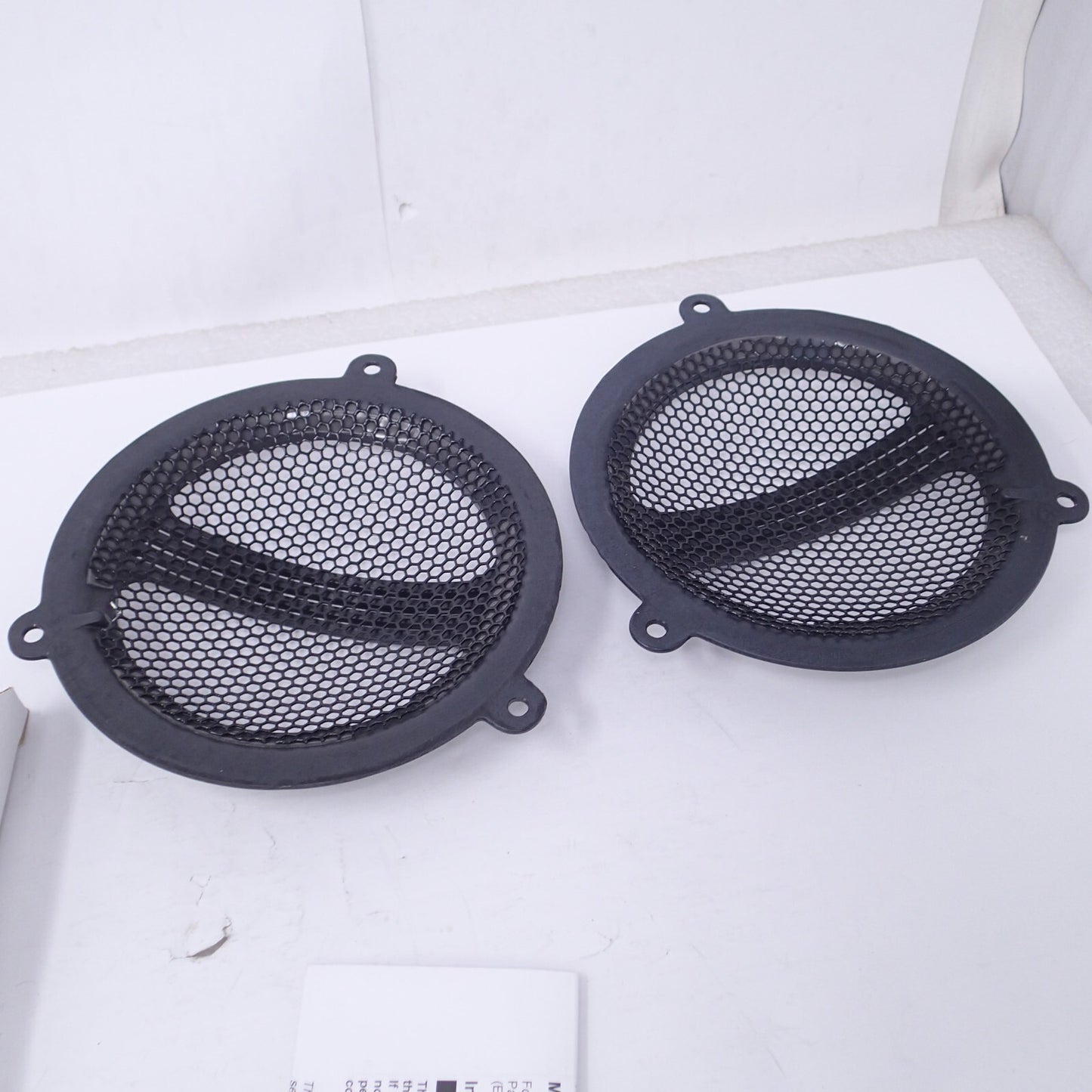 Harley Davidson Defiance Batwing Fairing Speaker Grills - Black Finish 76000686