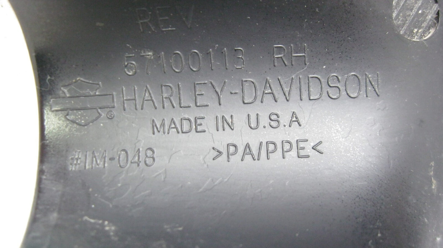 Harley 14-23 Touring RH Black Lower Leg Fairing Cap Cover (SCUFFED) 57100113