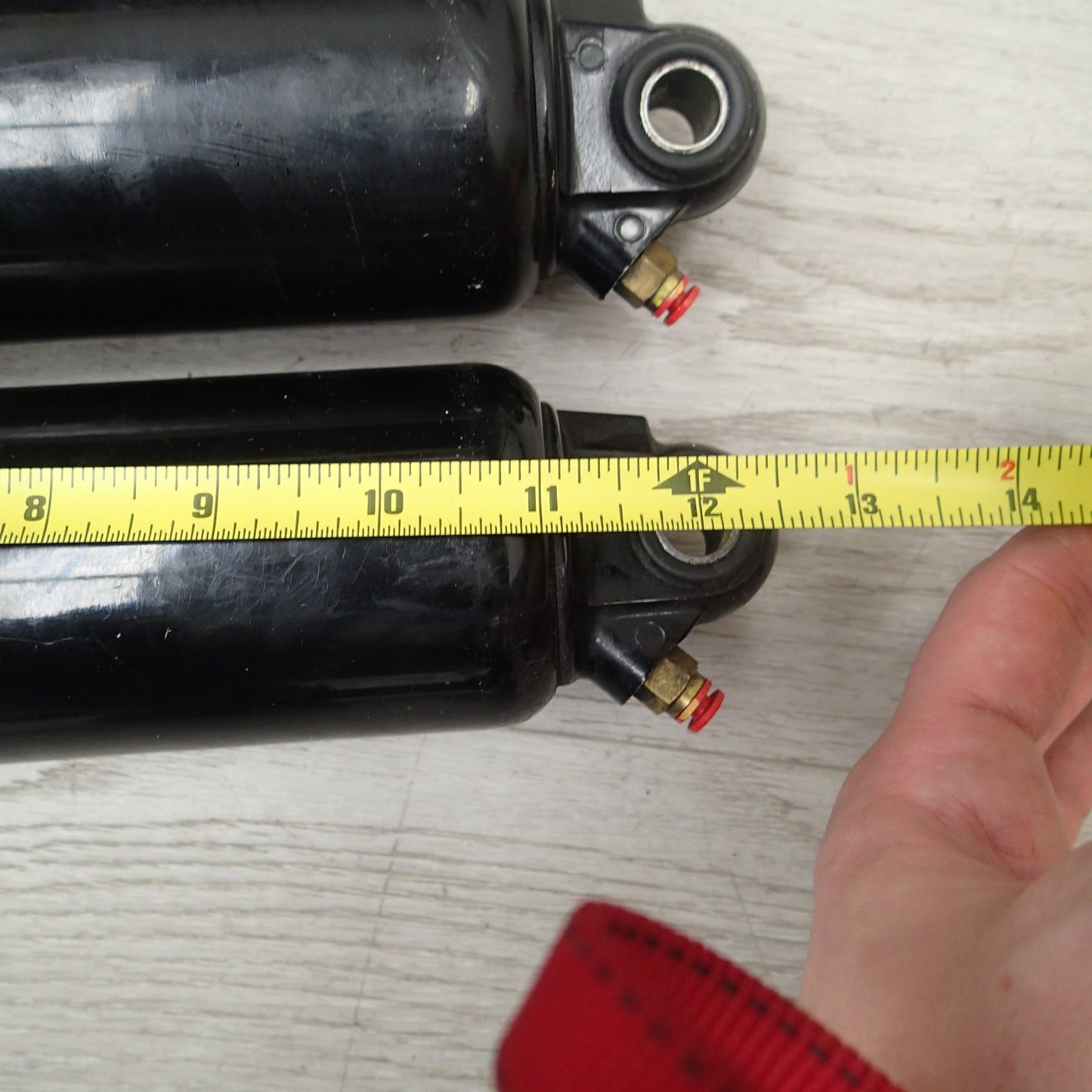 OEM Harley Davidson 09-16 Touring Air/Oil Shocks Set 54662-09 EMRTY NO OIL 12''