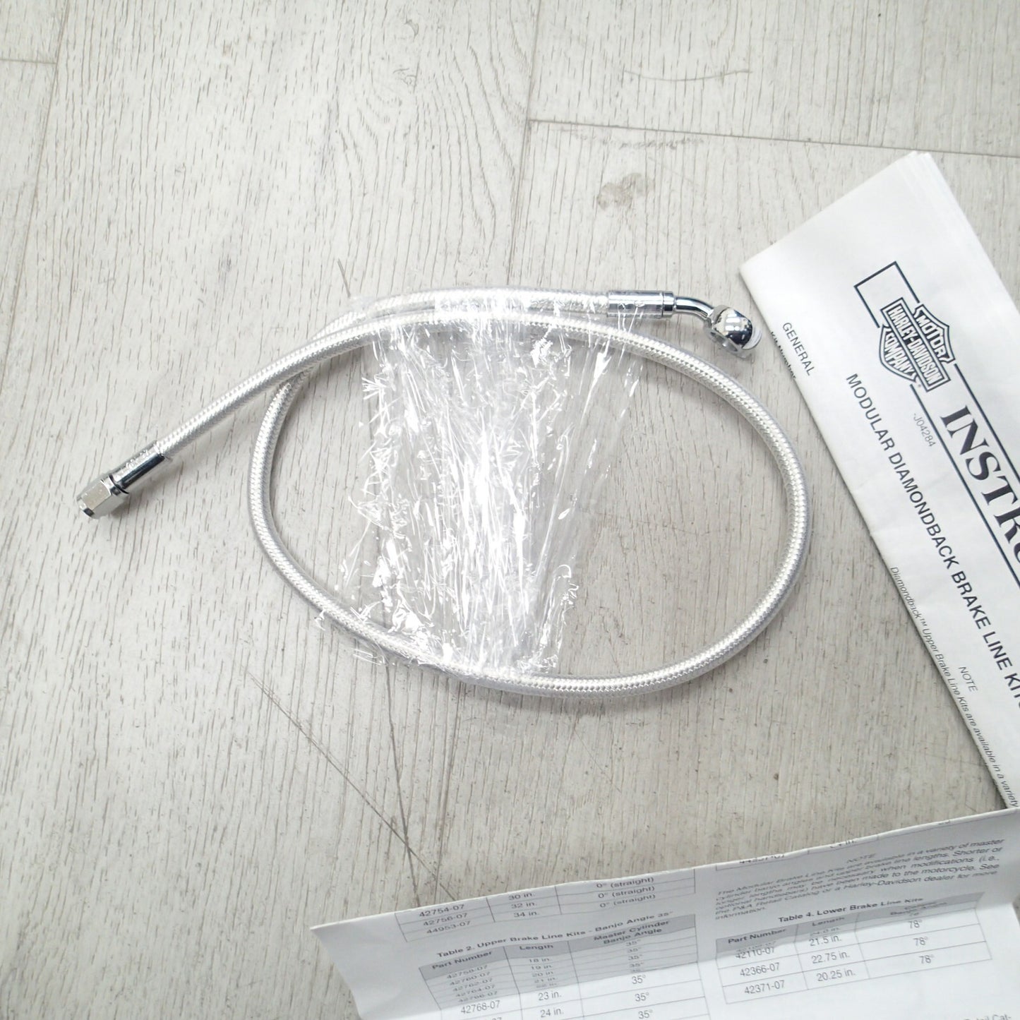 Harley Davidson Diamond Back B/L 30" banjo Angle-35 DG 42776-07