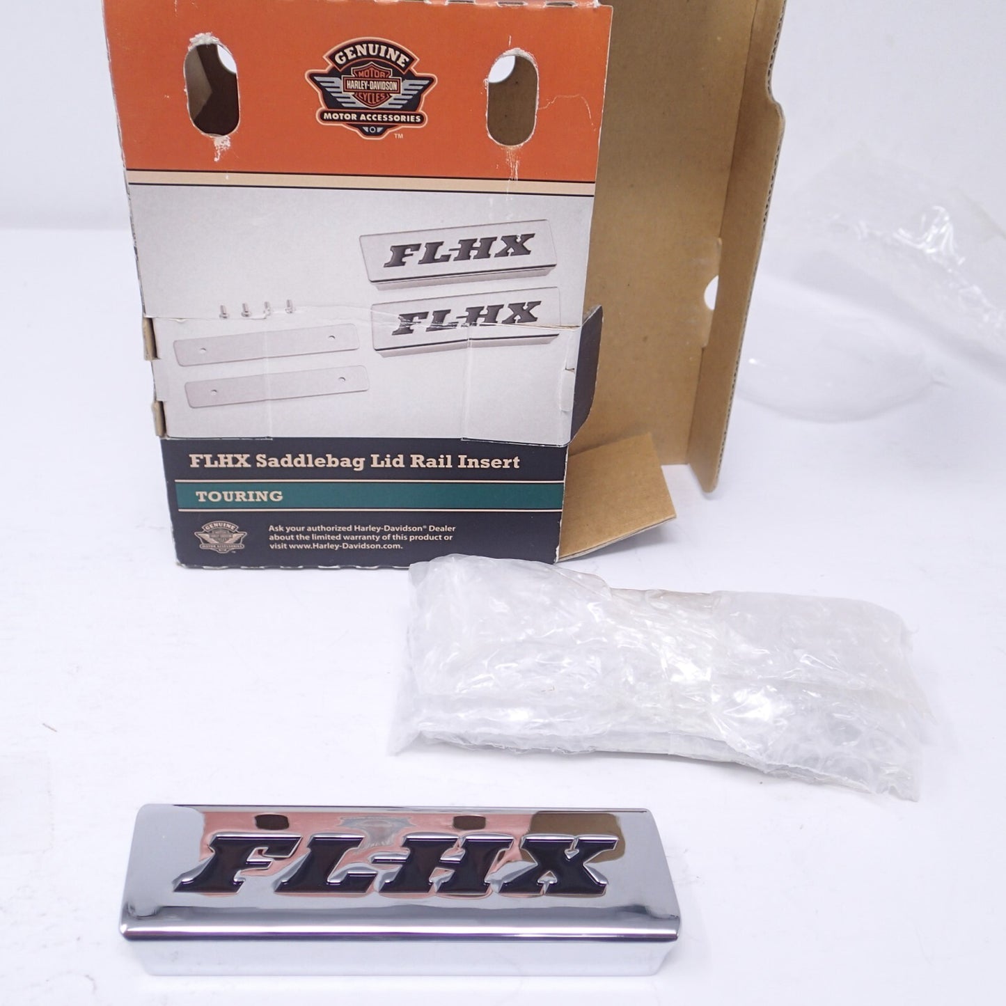 Harley Davidson FLHX Saddlebag Lid Rail Insert - New - 90200742