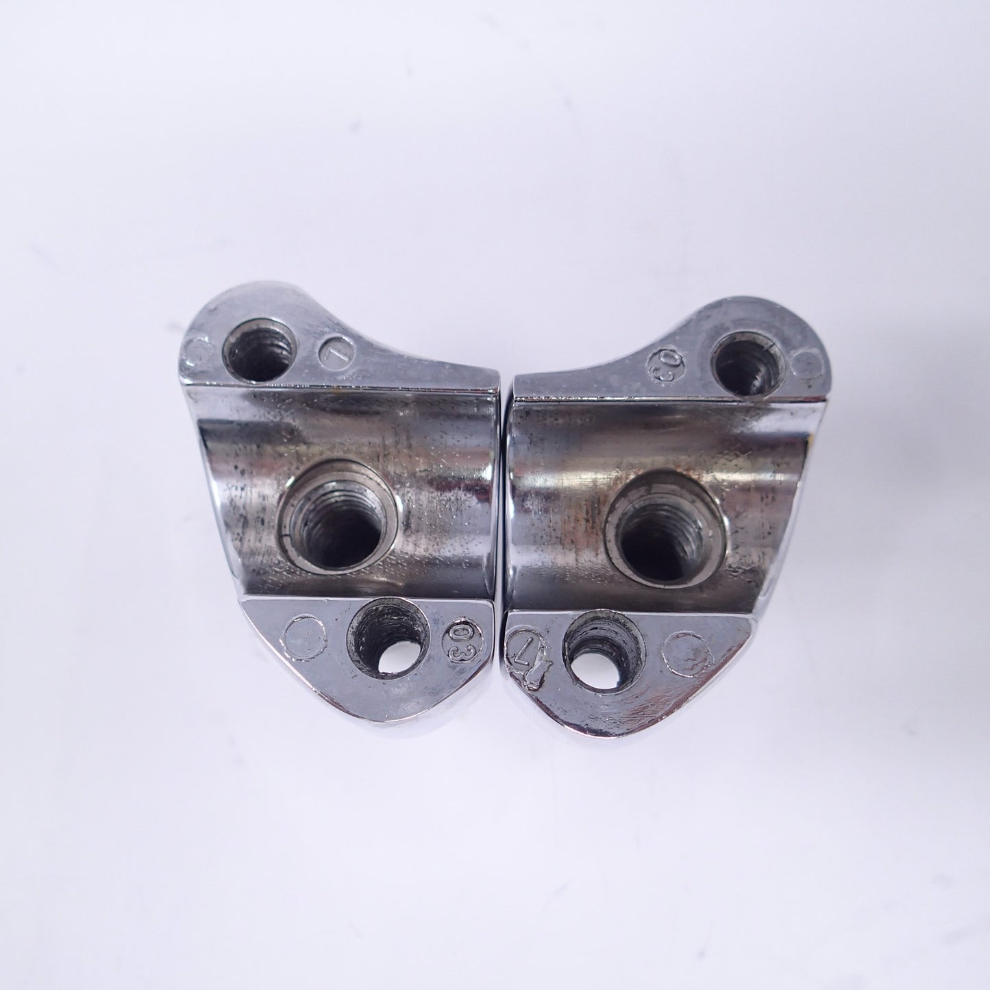 Straight Handlebar  for Harley Chrome Riser 1 3/4″ for 1" Bar