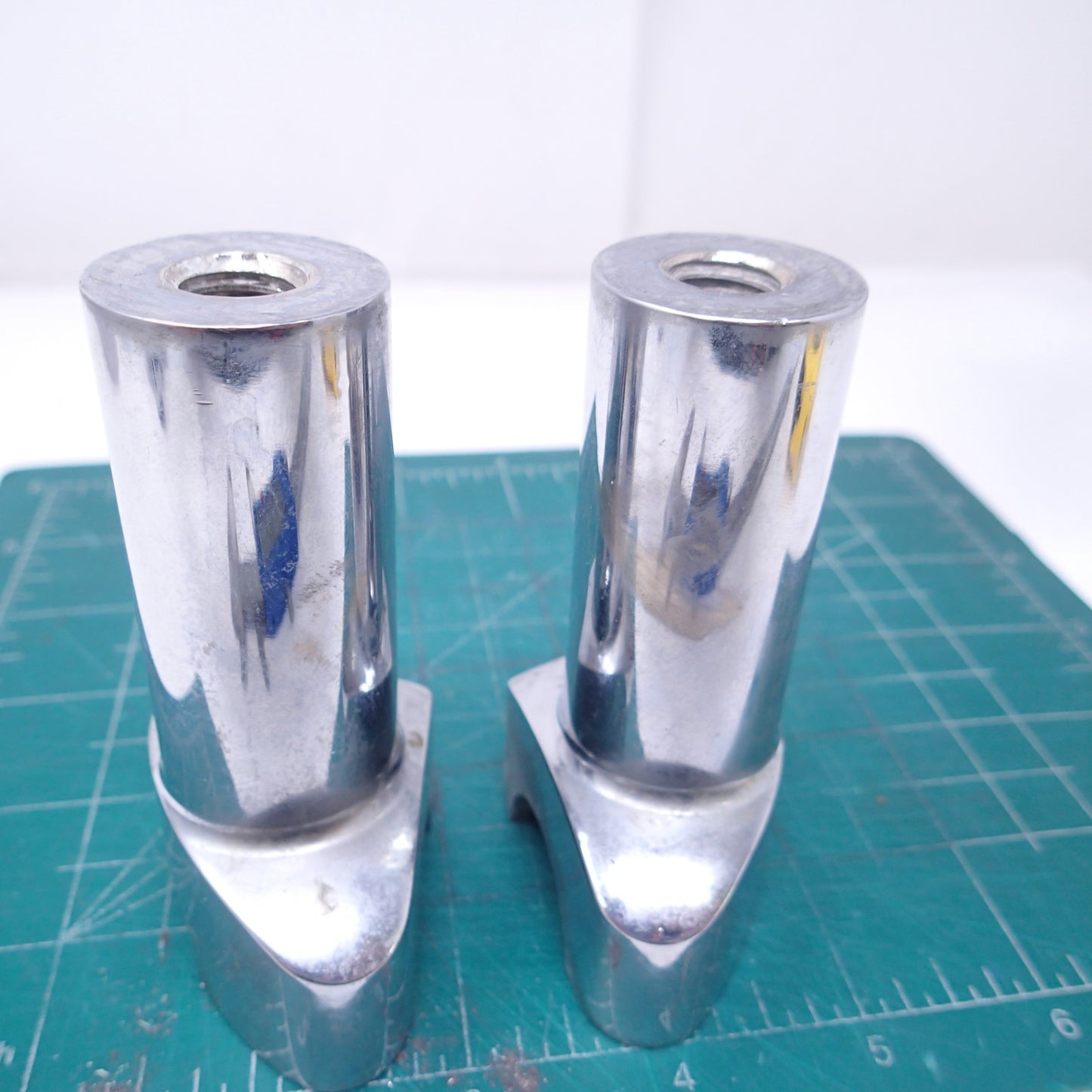 Straight Handlebar  for Harley Chrome Riser 3 1/2″ for 1" Bar