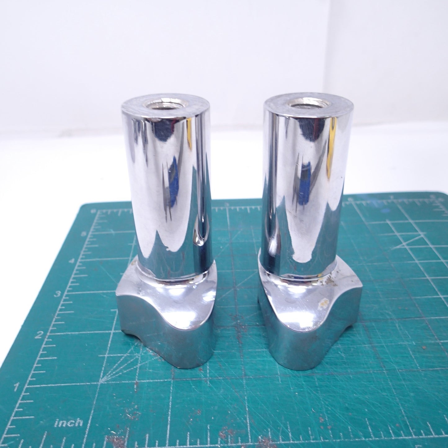 Straight Handlebar  for Harley Chrome Riser 3 1/2″ for 1" Bar