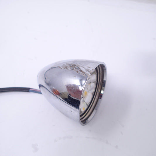 Harley Davidson Turn Signal Rear 2-Wires cable 69360-08 Chrome Housing damaged