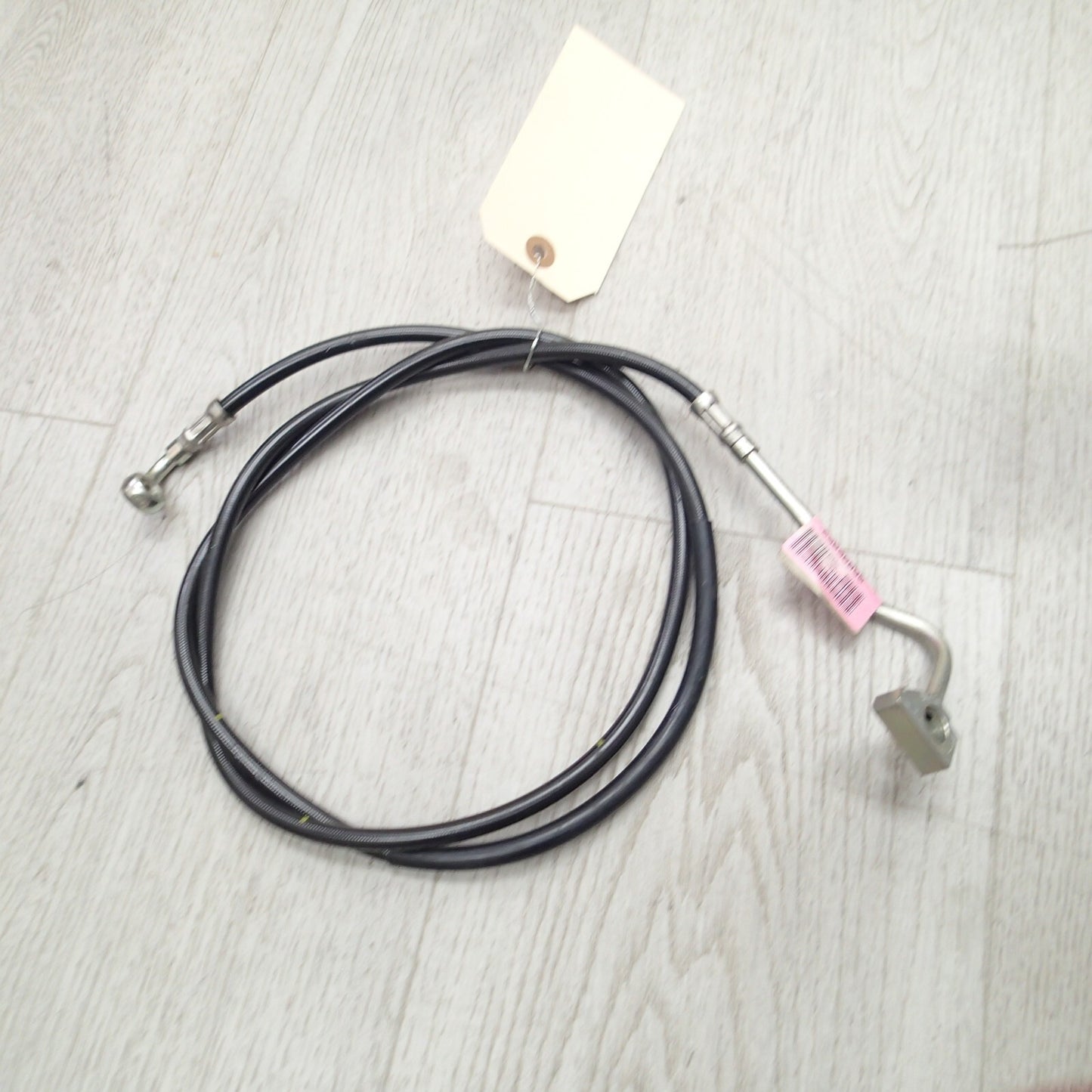 2015-2021 Harley Touring Black Stainless ABS Front Upper Brake Line OEM 41800314