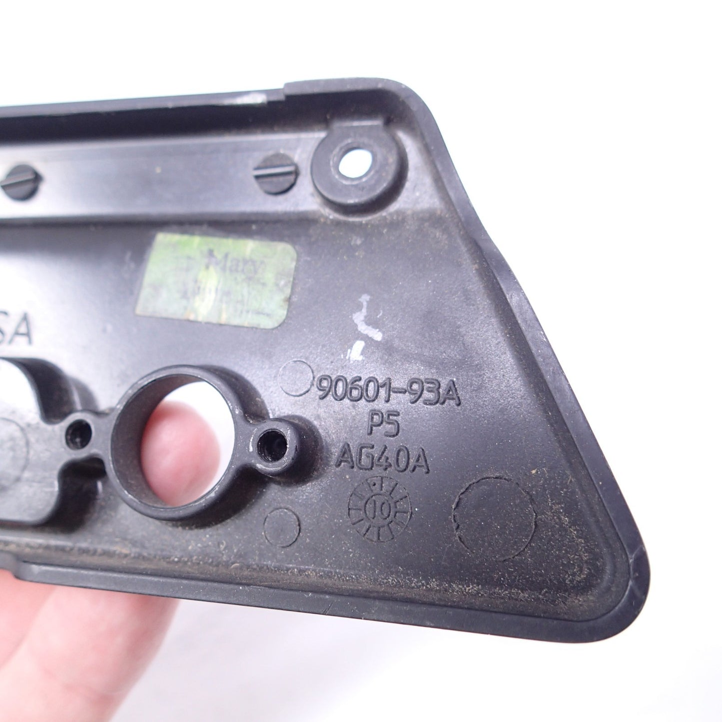 90601-93A USED 93-2013 HARLEY-DAVIDSON TOURING RIGHT SADDLEBAG LATCH COVER ONE