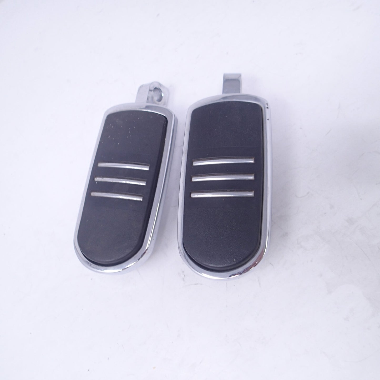 Harley OEM Touring Streamliner Chrome Passenger Highway Foot Pegs