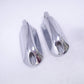 Harley OEM Touring Streamliner Chrome Passenger Highway Foot Pegs