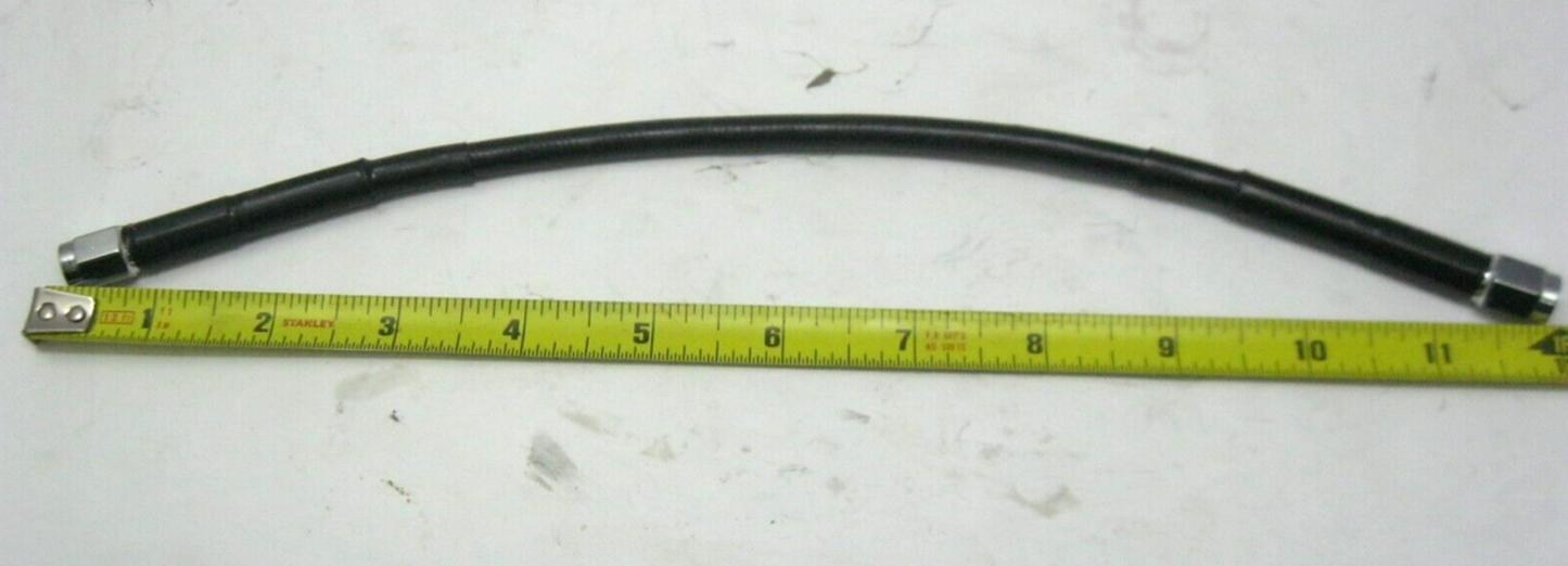 Unbranded Appx. 12" Black Brake Line for Harley-Davidson (Unknown Fitment)