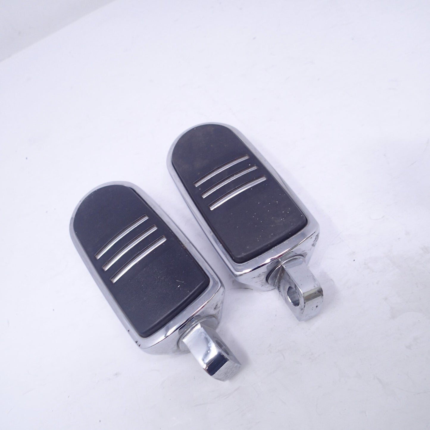 Harley OEM Touring Streamliner Chrome Passenger Highway Foot Pegs