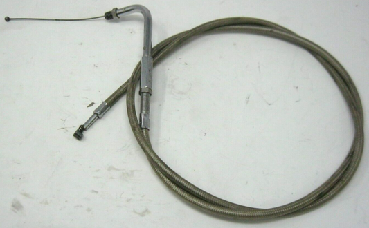 Appx. 56" TOTAL Length Idle Cable for Harley- 46" Casing up to 90 Degree Fitting