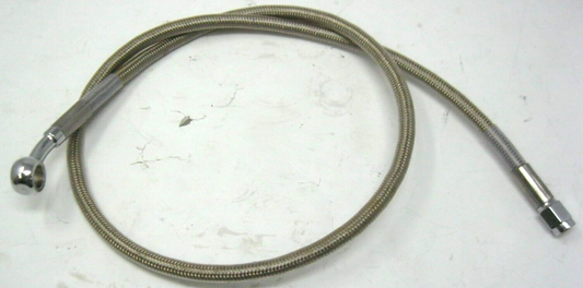 Unbranded Appx. 33" Braided Brake Line for Harley-Davidson (Unknown Fitment)