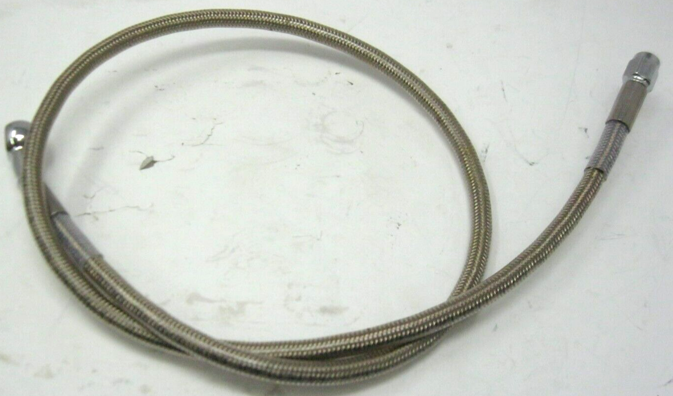 Unbranded Appx. 33" Braided Brake Line for Harley-Davidson (Unknown Fitment)