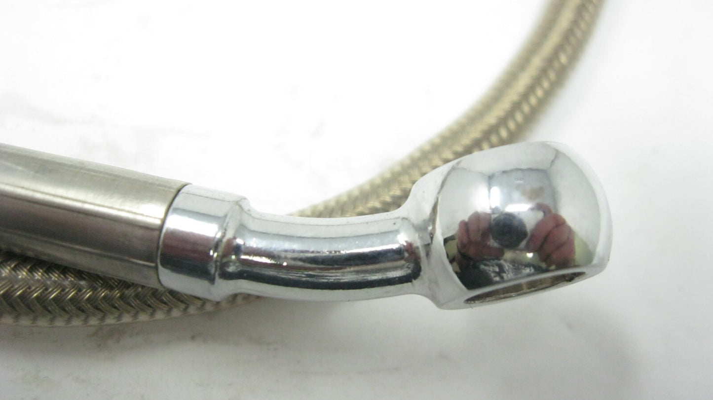 Unbranded Appx. 33" Braided Brake Line for Harley-Davidson (Unknown Fitment)