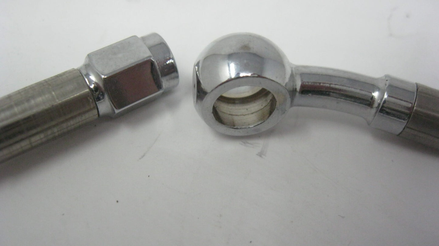 Unbranded Appx. 33" Braided Brake Line for Harley-Davidson (Unknown Fitment)