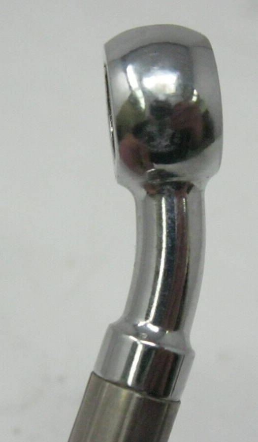 Unbranded Appx. 33" Braided Brake Line for Harley-Davidson (Unknown Fitment)