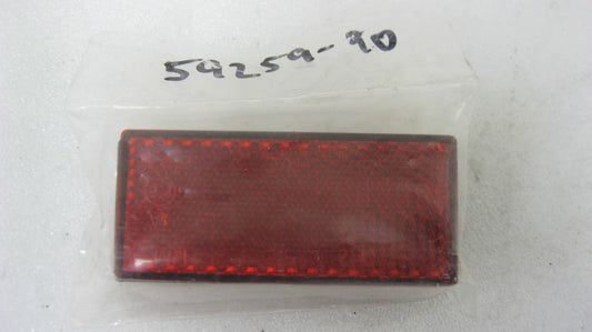 Harley-Davidson OEM 90-24 Red Reflectors - No OEM Pacaking (2 Pack) 59255-72
