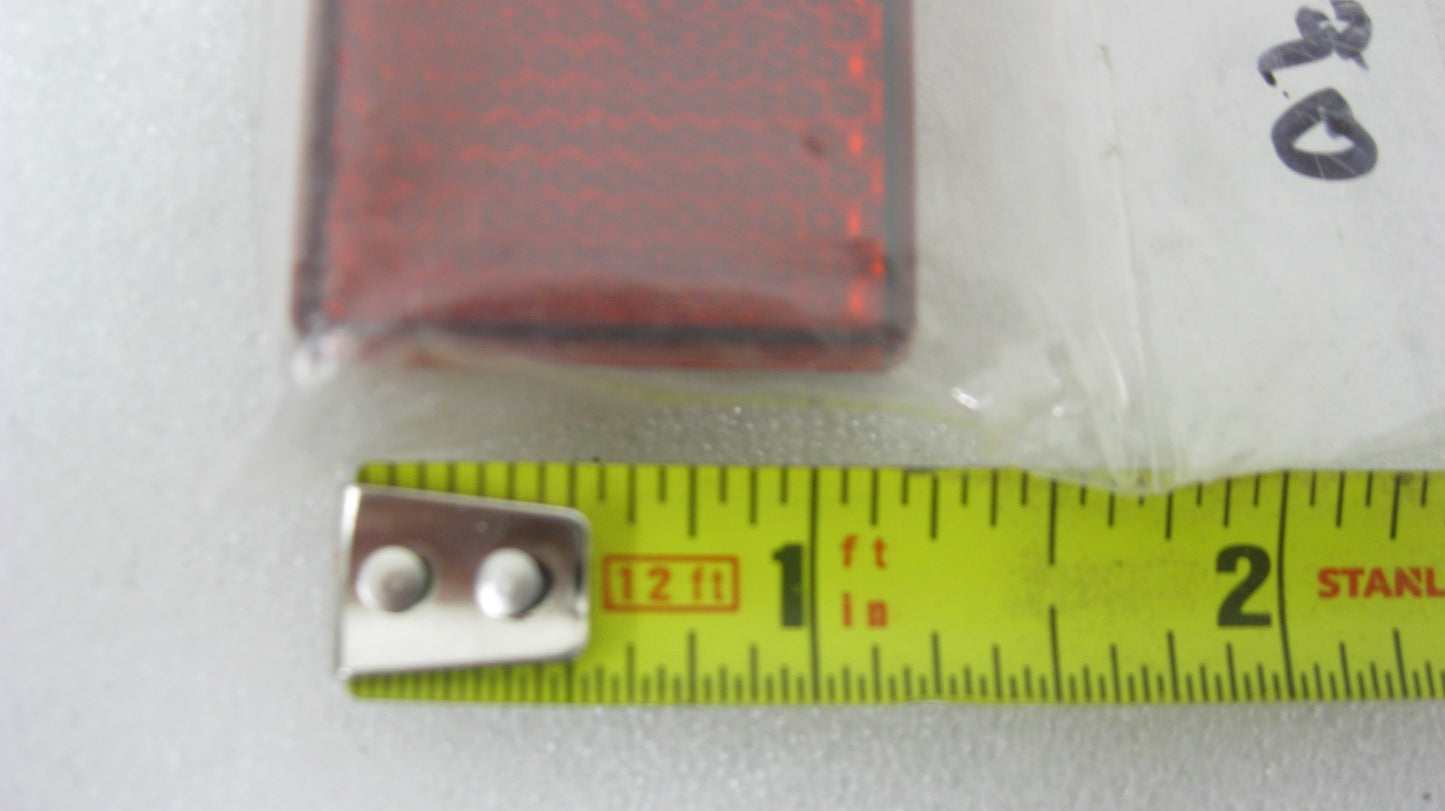 Harley-Davidson OEM 90-24 Red Reflectors - No OEM Pacaking (2 Pack) 59255-72