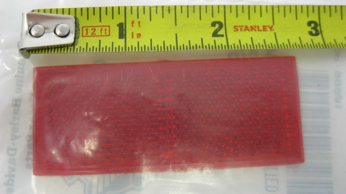 Harley-Davidson OEM 79-89 Sportster Rear Fender Support Red Reflector 59263-79
