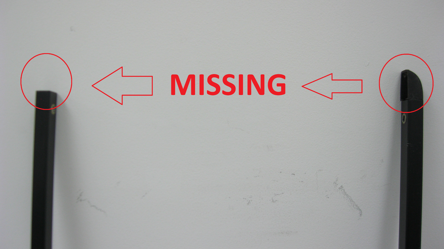 Ski-Doo Rear Bumper - Fitment & Part Number Unknown - See Measurement Photos