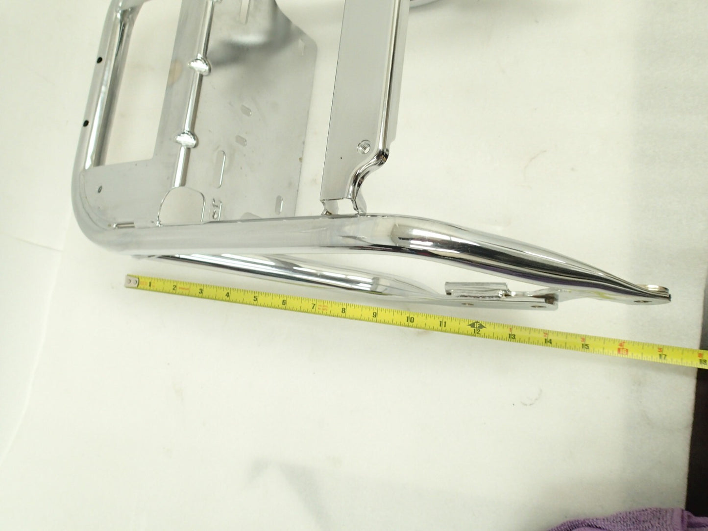 09-13 Harley Touring Ultra Tour Pack Ridged Mount License plate Bracket Rack