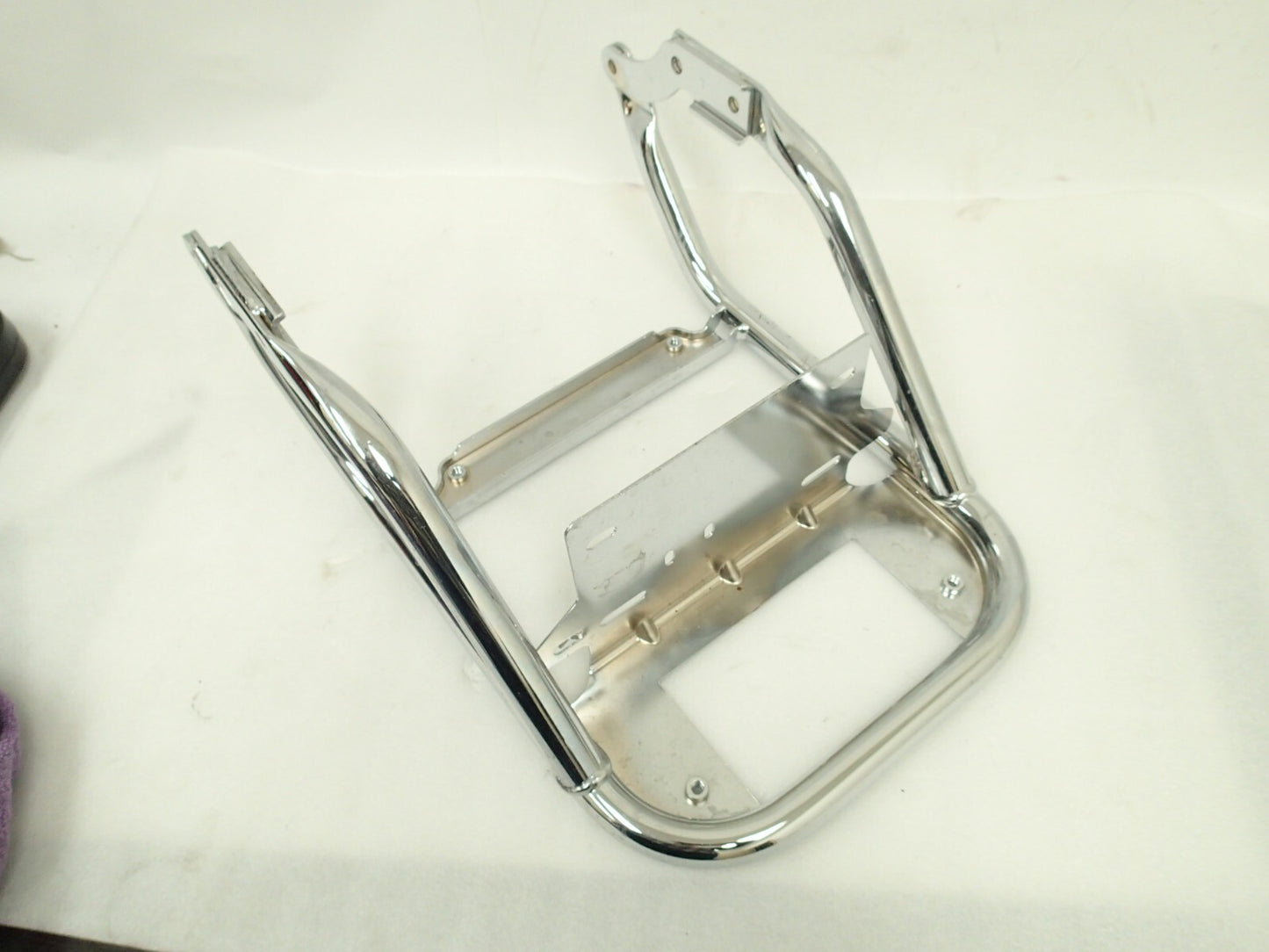 Harley Electra Ultra Touring FLHTCU OEM Tour Pak Luggage Rack Mount License