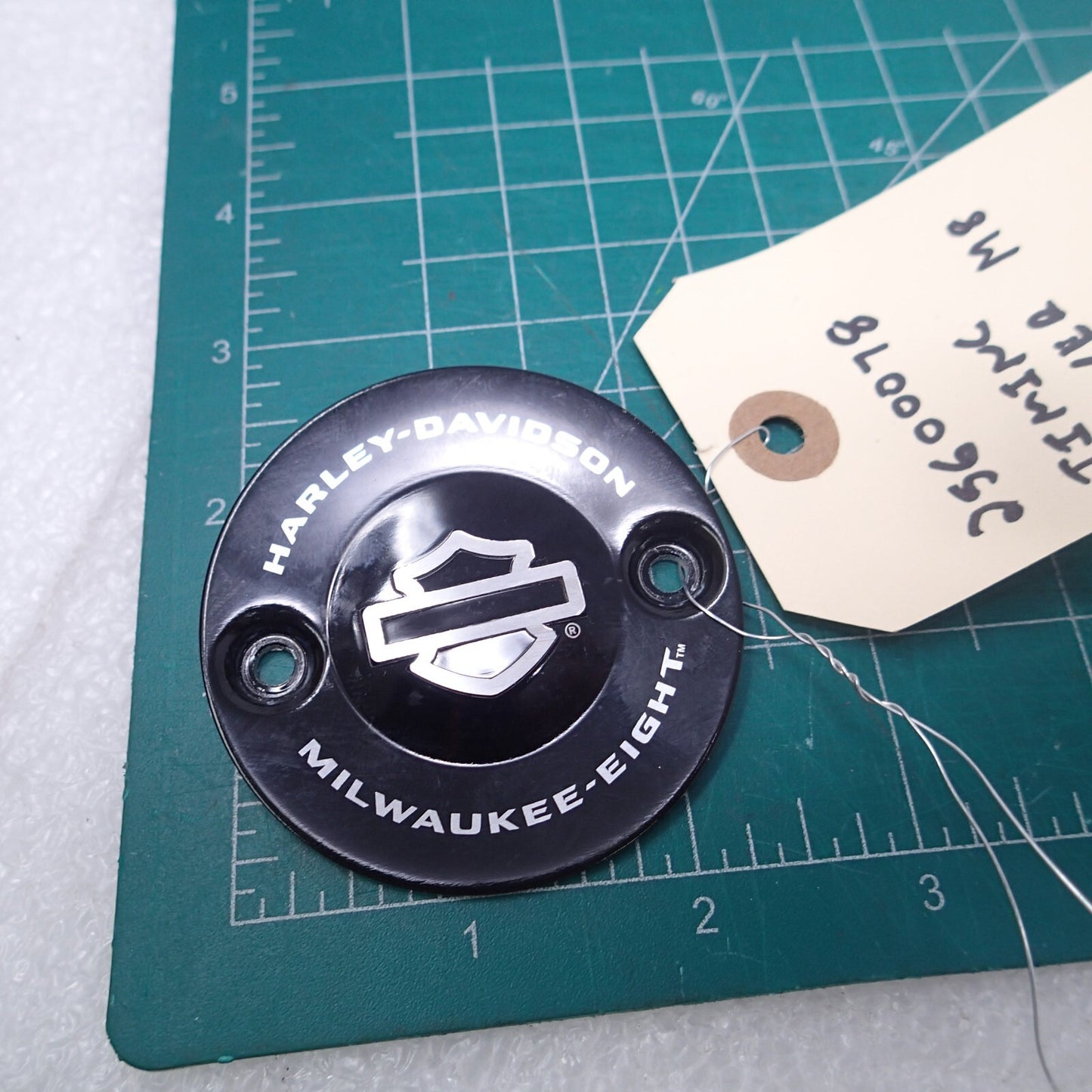 HARLEY OEM BLACK TIMING COVER  BAR + SHIELD 25600078