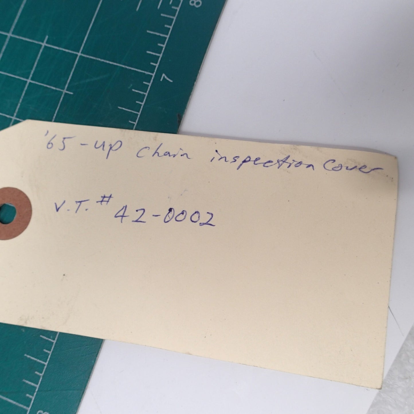 PRIMARY OVAL, CHROME, W/O HOLE Part No: 42-0002