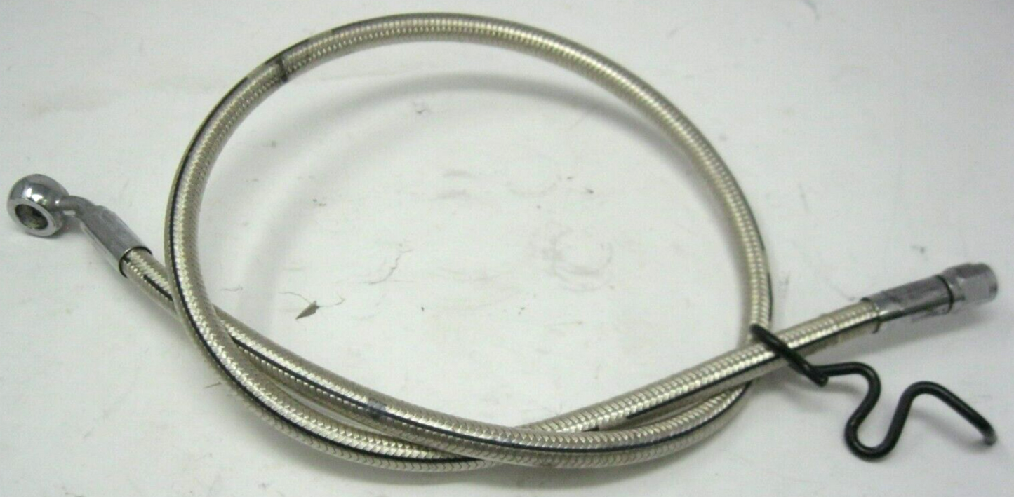 Unbranded Appx. 30" Braided Brake Line for Harley-Davidson (Unknown Fitment)