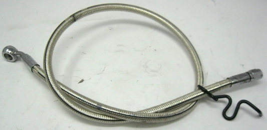Unbranded Appx. 30" Braided Brake Line for Harley-Davidson (Unknown Fitment)