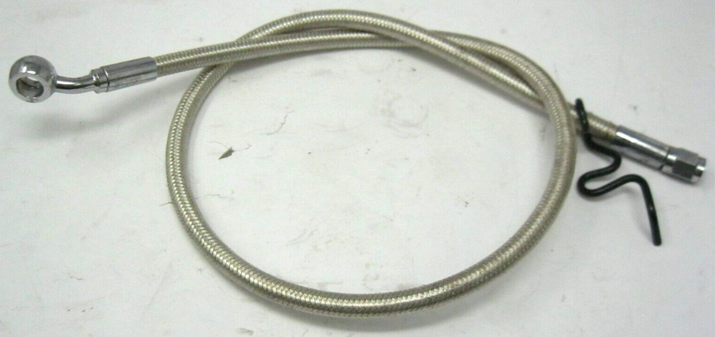 Unbranded Appx. 30" Braided Brake Line for Harley-Davidson (Unknown Fitment)