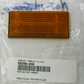 Harley-Davidson OEM NOS 2.75" x 1.25"  Amber Reflector (Single Unit)  59256-84A